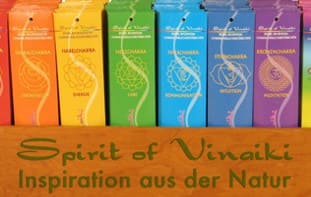 Spirit of Vinaiki Ayurveda Chakra Räucherstäbchen Padma Store