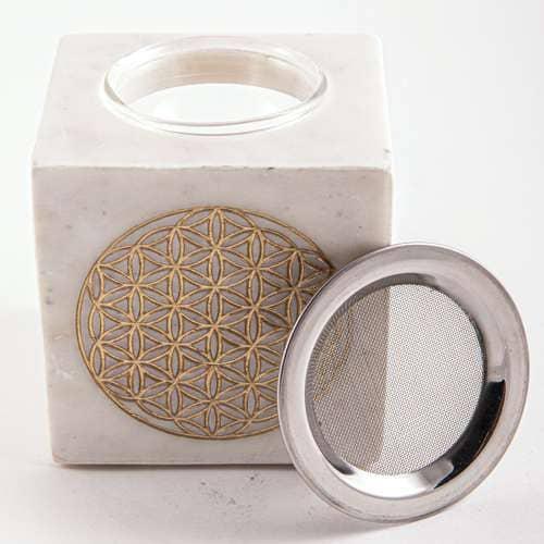 Räucherstövchen & Aromalampe Lebensblume