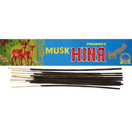 Musk Hina Räucherstäbchen Vithaldas Narayandas & Sons Padma Store