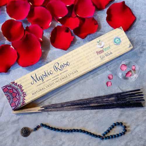 Mystic Rose (Rose) PremaNature Bio Räucherstäbchen Padma Store