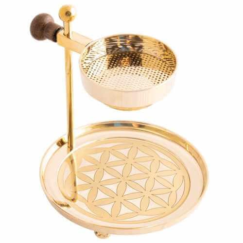 Siebräuchergefäß höhenverstellbar Räucherzubehör