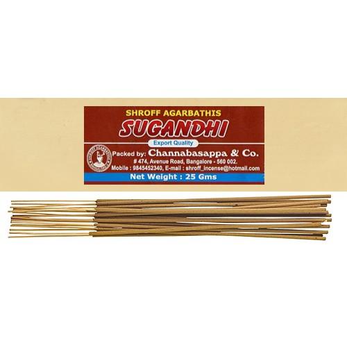 Suganda Bathi Räucherstäbchen Shroff Incense Padma Store