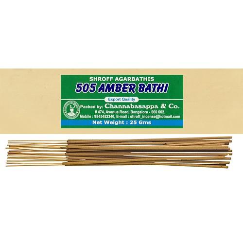 505 Amber 1882 Räucherstäbchen Shroff Incense Padma Store 505 Amber 1882 Räucherstäbchen Shroff Incense Padma Store