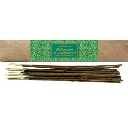 Absolute Cedarwood & Sandalwood Indische Räucherstäbchen Pure Incense Padma Store