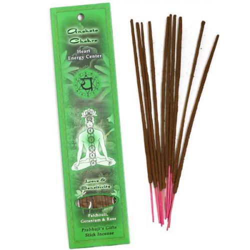 Heart Chakra Anahata Räucherstäbchen Prabhuji's Gifts Padma Store Heart Chakra Anahata Räucherstäbchen Prabhuji's Gifts Padma Store