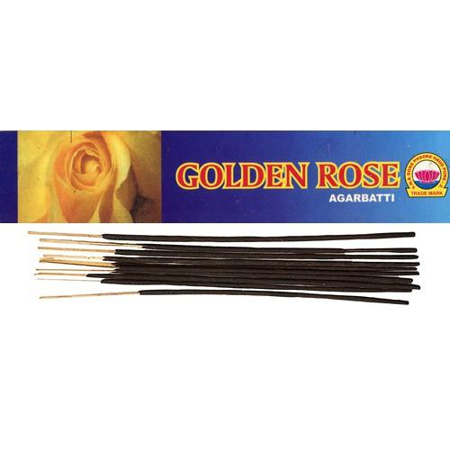 Golden Rose Räucherstäbchen Vithaldas Narayandas & Sons Padma Store Golden Rose Räucherstäbchen Vithaldas Narayandas & Sons Padma Store