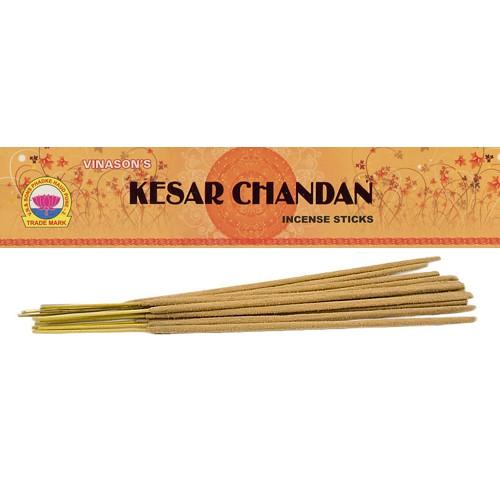 Kesar Chandan Räucherstäbchen Vithaldas Narayandas & Sons Padma Store