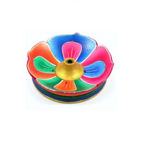 Räucherstäbchenhalter Lotusblume Buddha