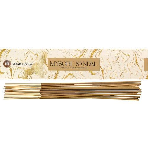 Mysore Sandal Räucherstäbchen Shroff Incense Padma Store