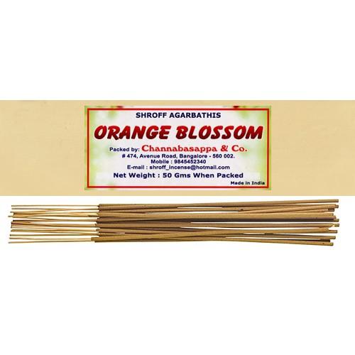 Orange Blossom Räucherstäbchen Shroff Incense Padma Store