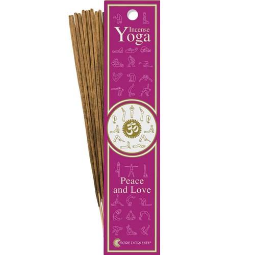 Peace and Love Yoga Räucherstäbchen Fiore D'Oriente Padma Store Peace and Love Yoga Räucherstäbchen Fiore D'Oriente Padma Store