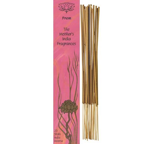 Prem Nagchampa Räucherstäbchen The Mother's Fragrances Padma Store Prem Nagchampa Räucherstäbchen The Mother's Fragrances Padma Store
