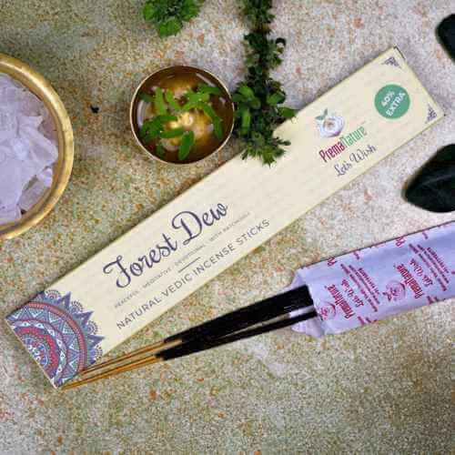 Forest Dew (Patchouli) PremaNature Bio Räucherstäbchen Padma Store