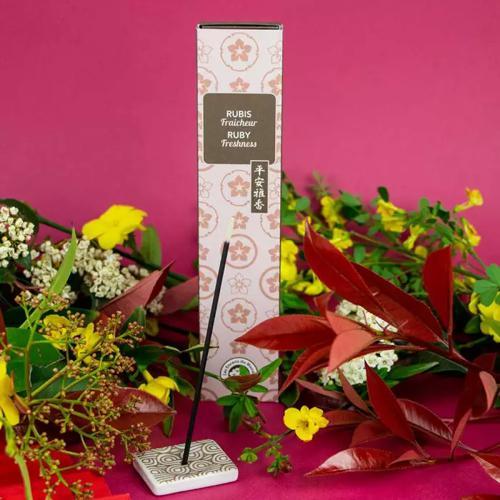 Rubin Aromandise Karin Räucherstäbchen aus Japan