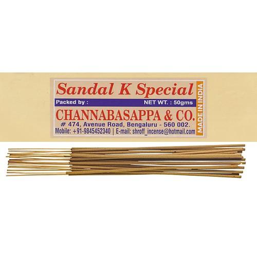 Sandal K Special Räucherstäbchen Shroff Incense Padma Store