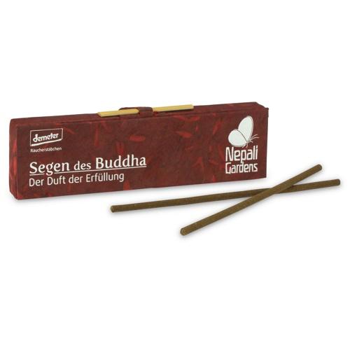 Segen des Buddha Demeter Bio Tibet Räucherstäbchen Nepali Gardens Padma Store Segen des Buddha Demeter Bio Tibet Räucherstäbchen Nepali Gardens Padma Store
