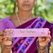 Nag Champa (Rose) – PremaNature Bio Räucherstäbchen